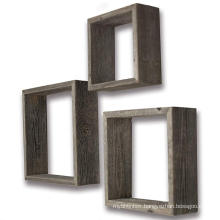 8x8 Custom Farmhouse Style Rustic Wood Shadow Box Frames Reclaimed Weathered Wood Wholesale